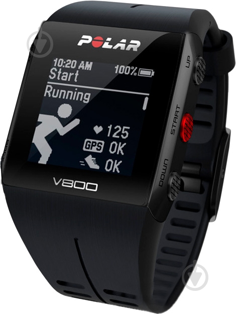 Смарт-часы Polar V800 black (90060770) - фото 2 Смарт-часы Polar V800 black (90060770) - фото 2