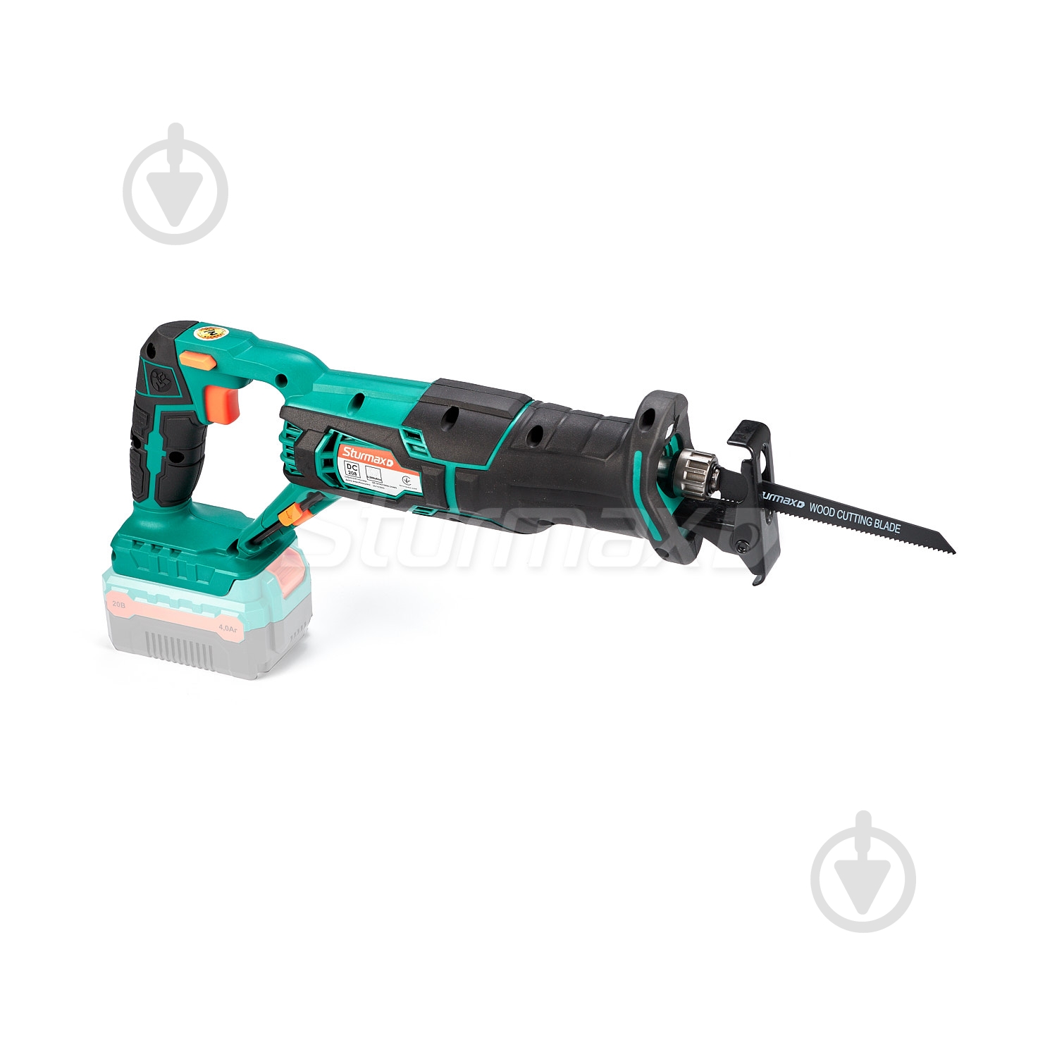 Мини пила аккумуляторная Sturmax сабельная RSM8820CL - фото 2 Мини пила аккумуляторная Sturmax сабельная RSM8820CL - фото 2