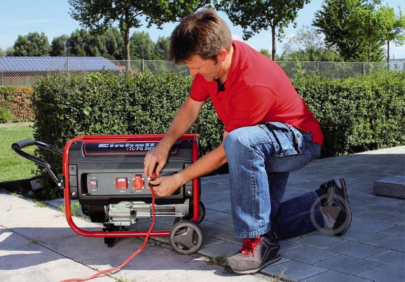 Генератор бензиновый Einhell Classic TC-PG 3500 W 2,6 кВт / 3,1 кВт 220 В 4152550 - фото 2