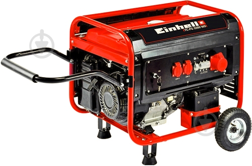 Генератор бензиновый Einhell Classic TC-PG 5500 WD 3,6 кВт / 5,5 кВт 230 В 4152560 - фото 1 Генератор бензиновый Einhell Classic TC-PG 5500 WD 3,6 кВт / 5,5 кВт 230 В 4152560 - фото 1