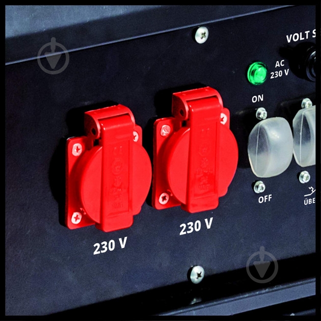 Генератор бензиновый Einhell Classic TC-PG 5500 WD 3,6 кВт / 5,5 кВт 230 В 4152560 - фото 3 Генератор бензиновый Einhell Classic TC-PG 5500 WD 3,6 кВт / 5,5 кВт 230 В 4152560 - фото 3