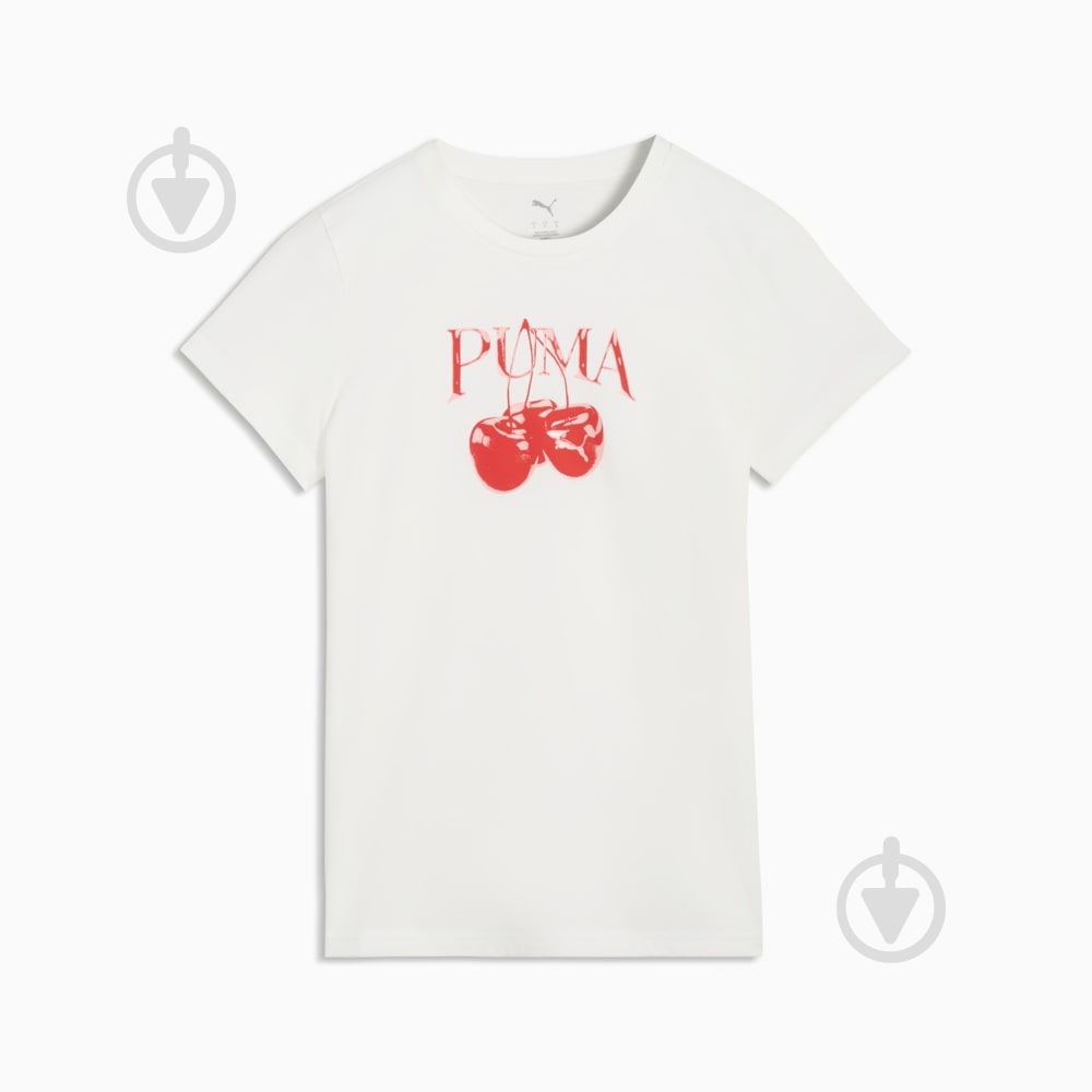 Футболка Puma GRAPHICS Cherry Tee 69191102 р.XS белый - фото 4
