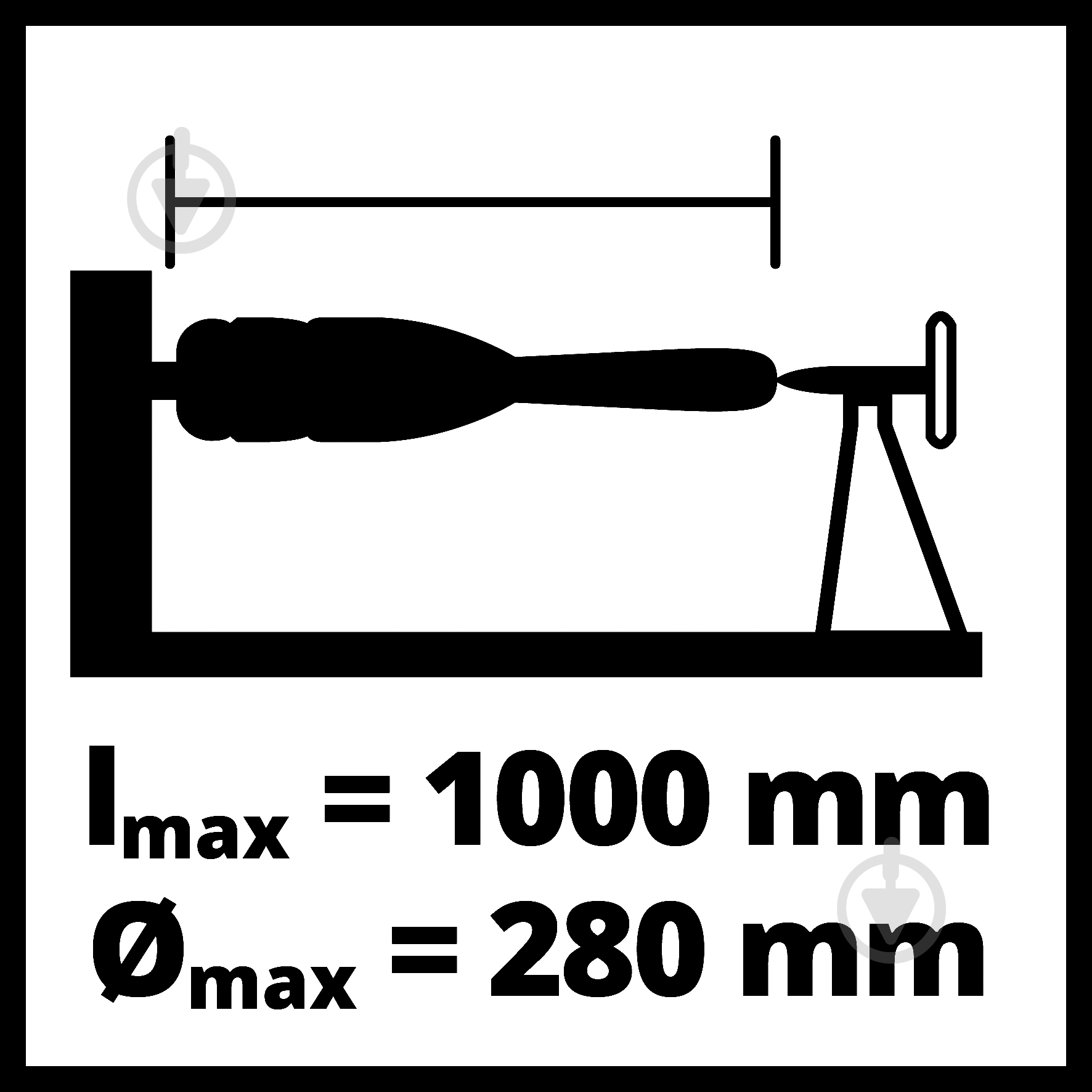 Станок токарный Einhell TC-WW 1000/1 - фото 6