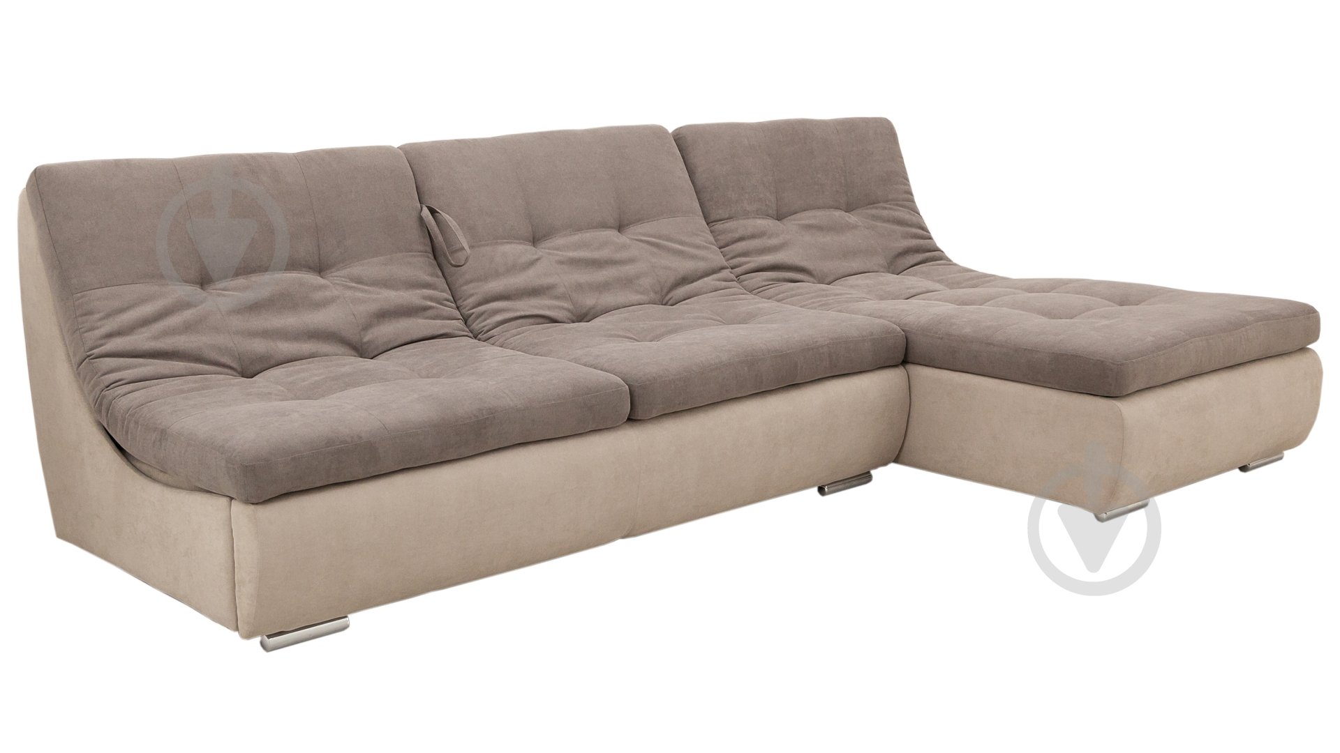 Диван модульний Кедр Сієста з алігатором коричневий 3000x1850x910 мм - фото 1