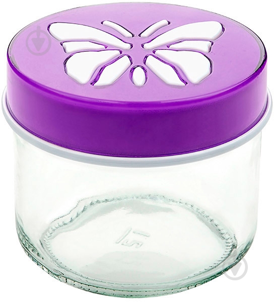 Банка для сыпучих Titiz Plastik Butterfly 300 мл KC-153-PR - фото 1 Банка для сыпучих Titiz Plastik Butterfly 300 мл KC-153-PR - фото 1