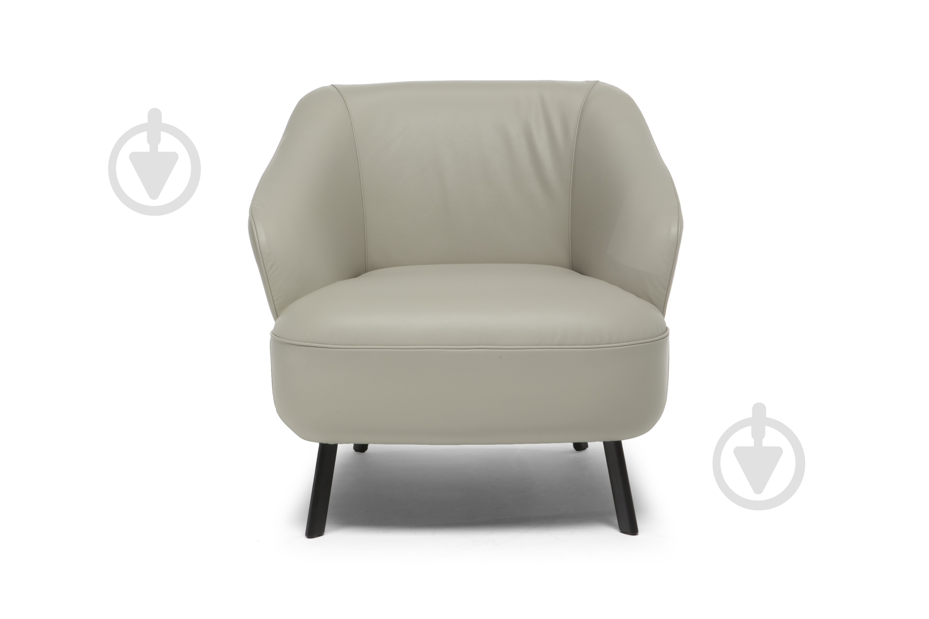 Крісло Natuzzi Editions Damen С219 790х830мм синій - фото 1