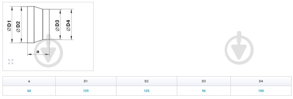 Редуктор Вентс Пластивент d100/120 611 - фото 3