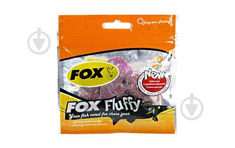 Твистер Fox Fluffy №90 55 мм 8 шт. - фото 2