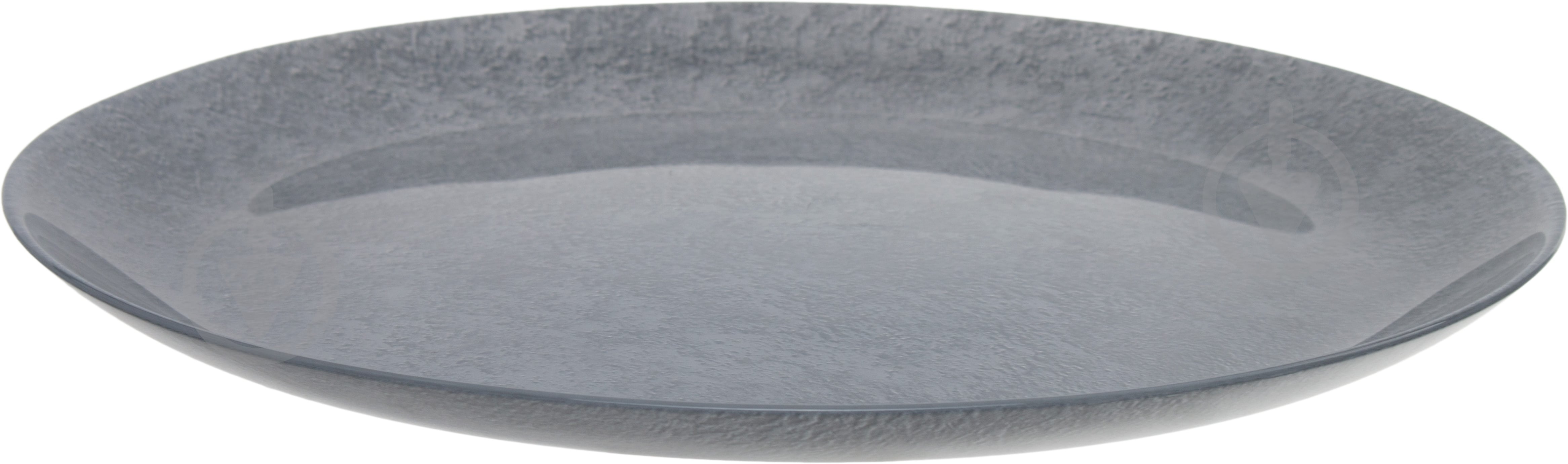 Тарелка обеденная Luminarc Stony Grey 26 см - фото 2