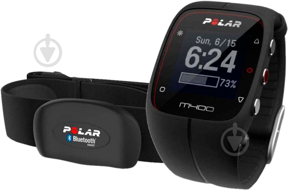 Смарт-часы Polar M400 black (90053834) - фото 3