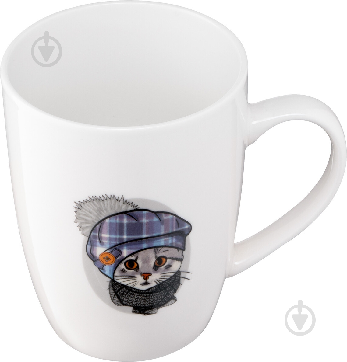 Чашка ARDESTO AR3463 Cute cat 320 мл фарфор - фото 4