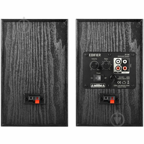 Акустическая система Edifier R1100 2.0 black - фото 2 Акустическая система Edifier R1100 2.0 black - фото 2