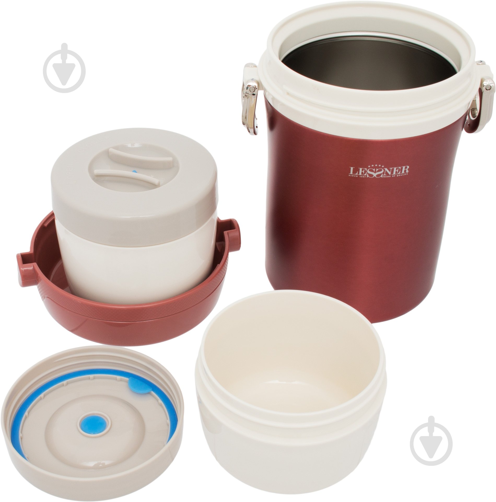 Термос для еды Lessner 0,8 л 16626 - фото 2