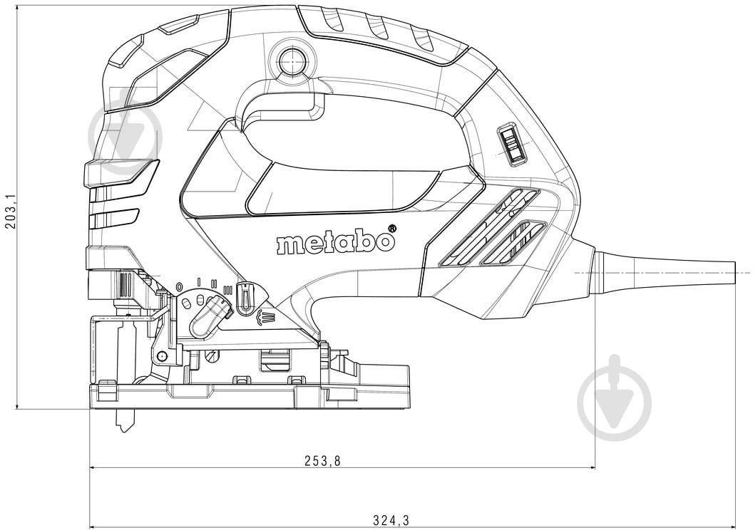 Электролобзик Metabo STEB 140 601402000 - фото 2 Электролобзик Metabo STEB 140 601402000 - фото 2