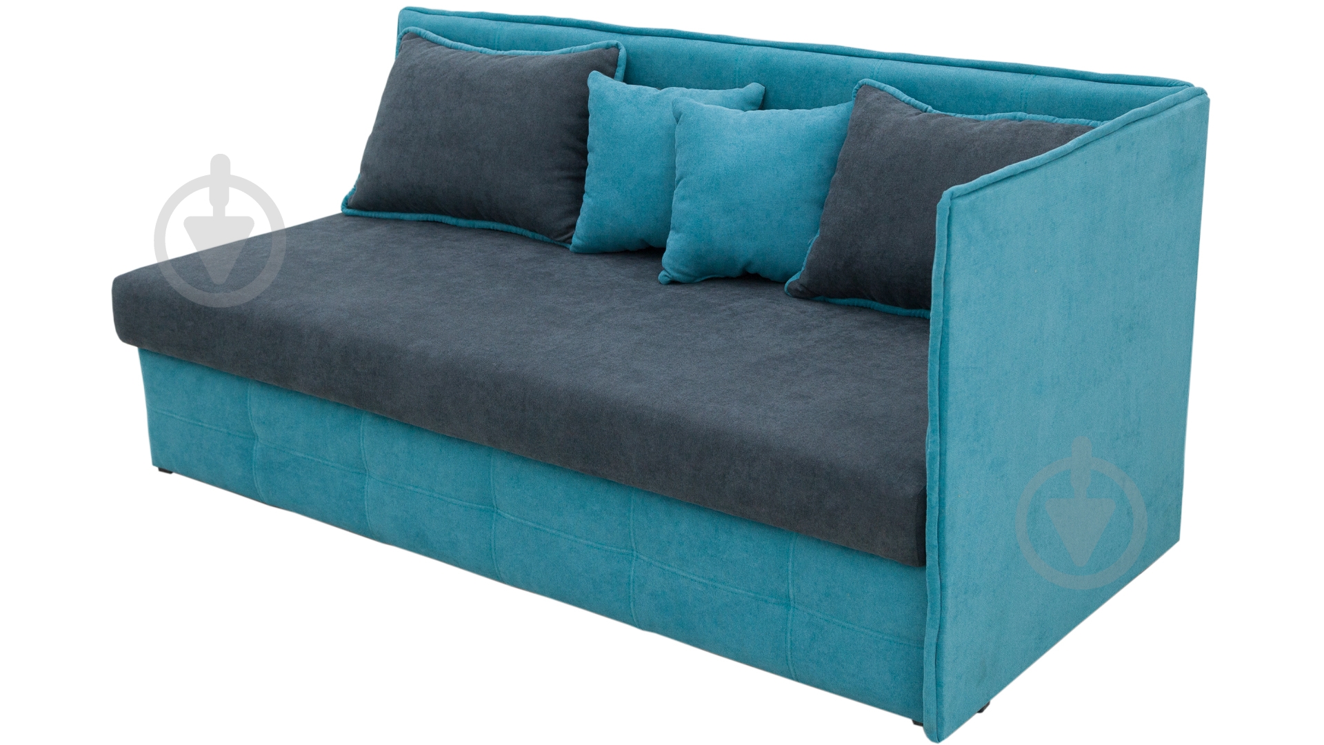 Диван прямий Кедр Аква R блакитний 1980x920x880 мм - фото 3