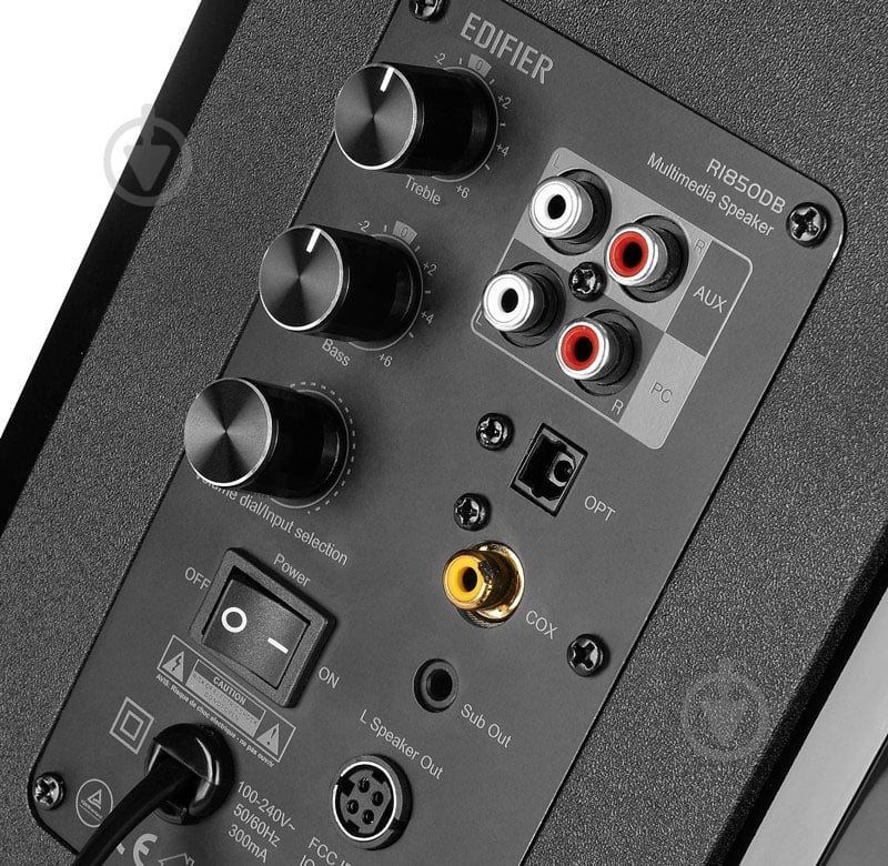 Акустическая система Edifier R1850DB 2.0 black - фото 8