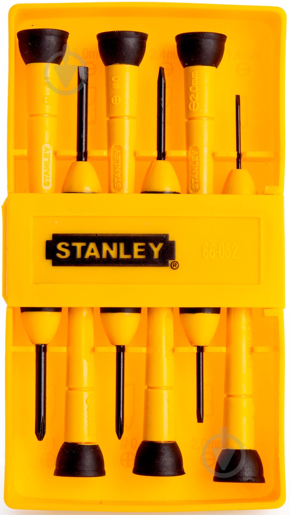 Набір викруток Stanley прецизійні Instrument набір 6 шт. 1,4 мм cтандарт×130 мм 0-66-052 - фото 1 Набір викруток Stanley прецизійні Instrument набір 6 шт. 1,4 мм cтандарт×130 мм 0-66-052 - фото 1