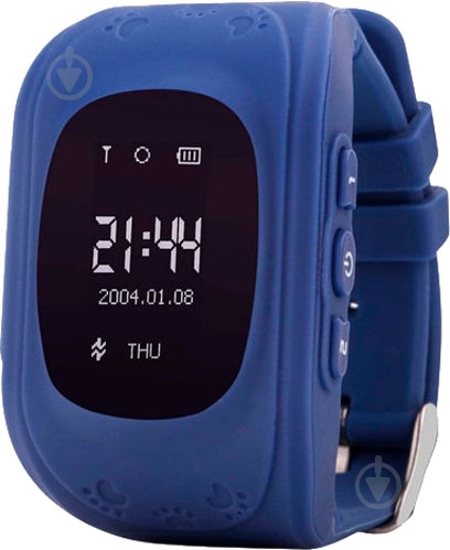 Смарт-часы Ergo GPS Tracker Kid`s K010 dark blue (GPSK010D) - фото 1 Смарт-часы Ergo GPS Tracker Kid`s K010 dark blue (GPSK010D) - фото 1