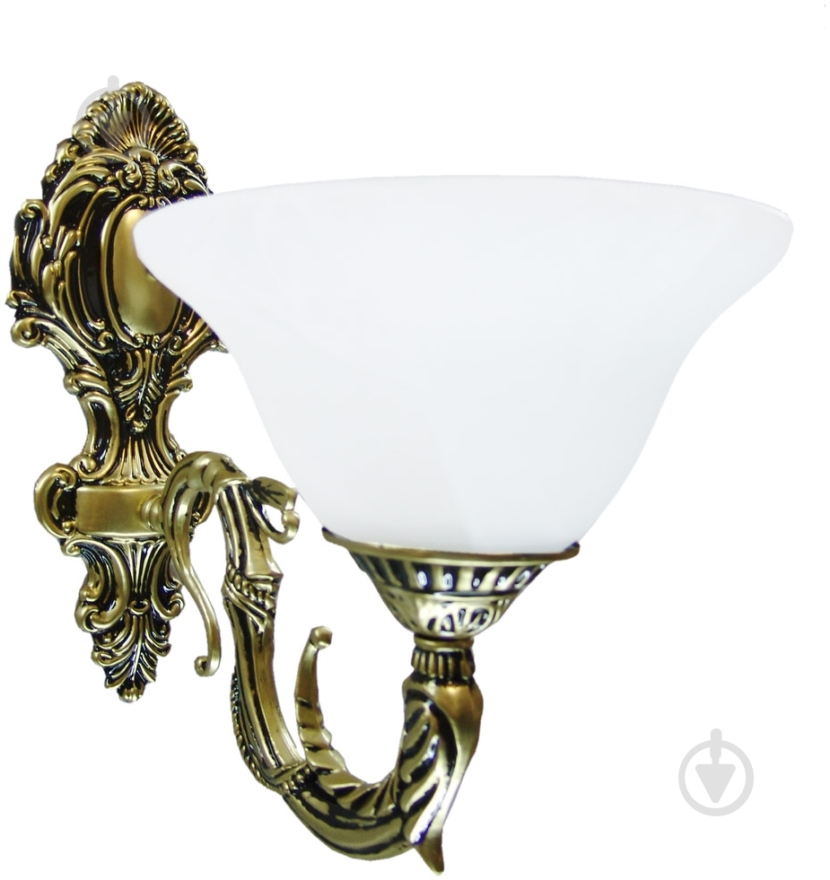 Бра Интеркласс НББ 01-ХХ-095 1x40 Вт E27 бронзовый 6049/1 - фото 1