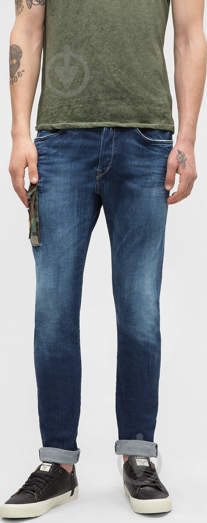 Джинсы Replay EZHIR MA925P.000.69C 252-9 р. 31-32 синий - фото 1 Джинсы Replay EZHIR MA925P.000.69C 252-9 р. 31-32 синий - фото 1