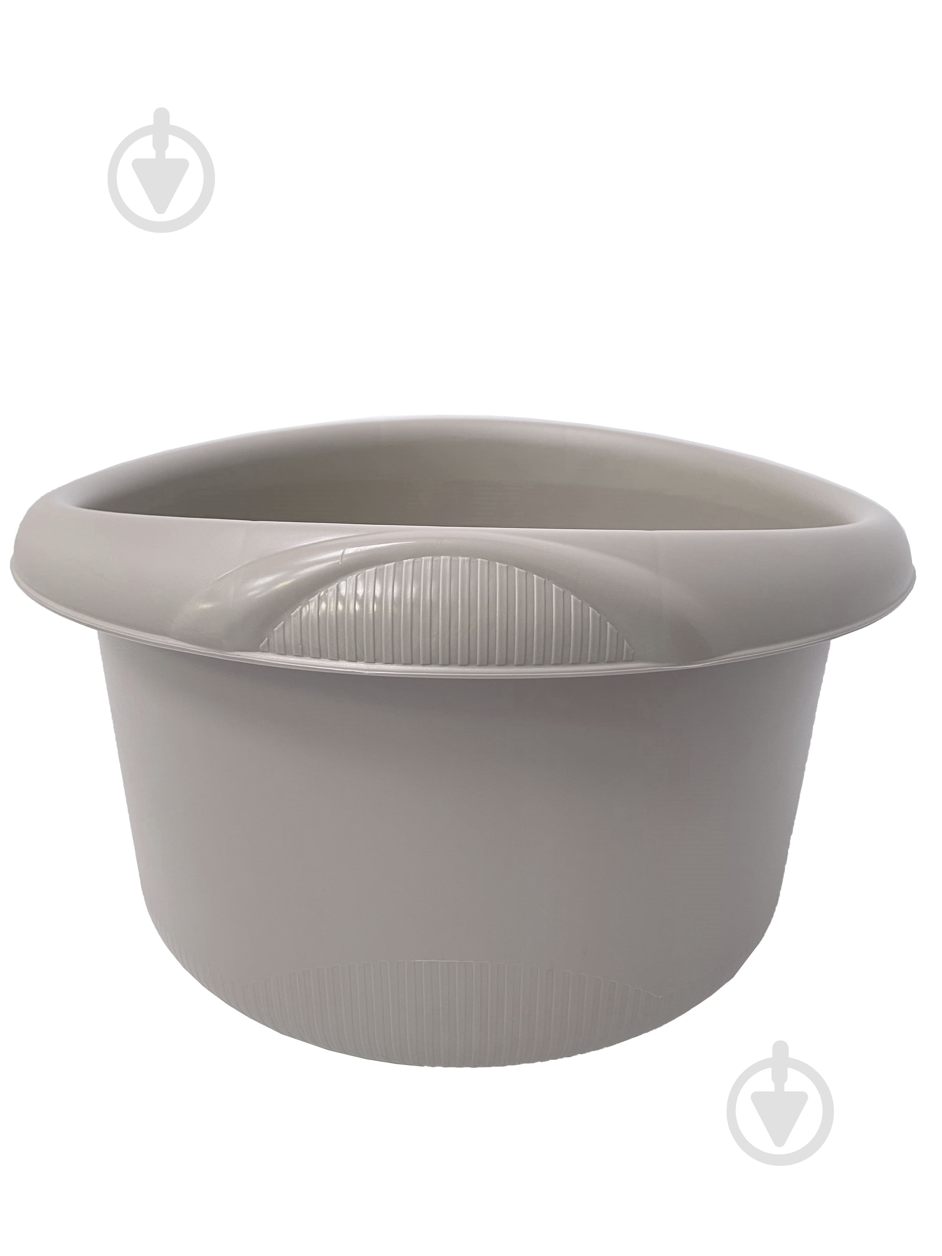 Таз Eurogold d430мм, высота 240мм, (Dakar Sand) 20 л - фото 1 Таз Eurogold d430мм, высота 240мм, (Dakar Sand) 20 л - фото 1