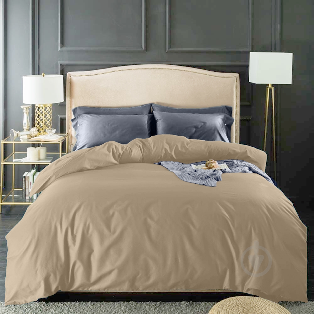 Пододеяльник Beige 175x210 см бежевый Zastelli - фото 1 Пододеяльник Beige 175x210 см бежевый Zastelli - фото 1
