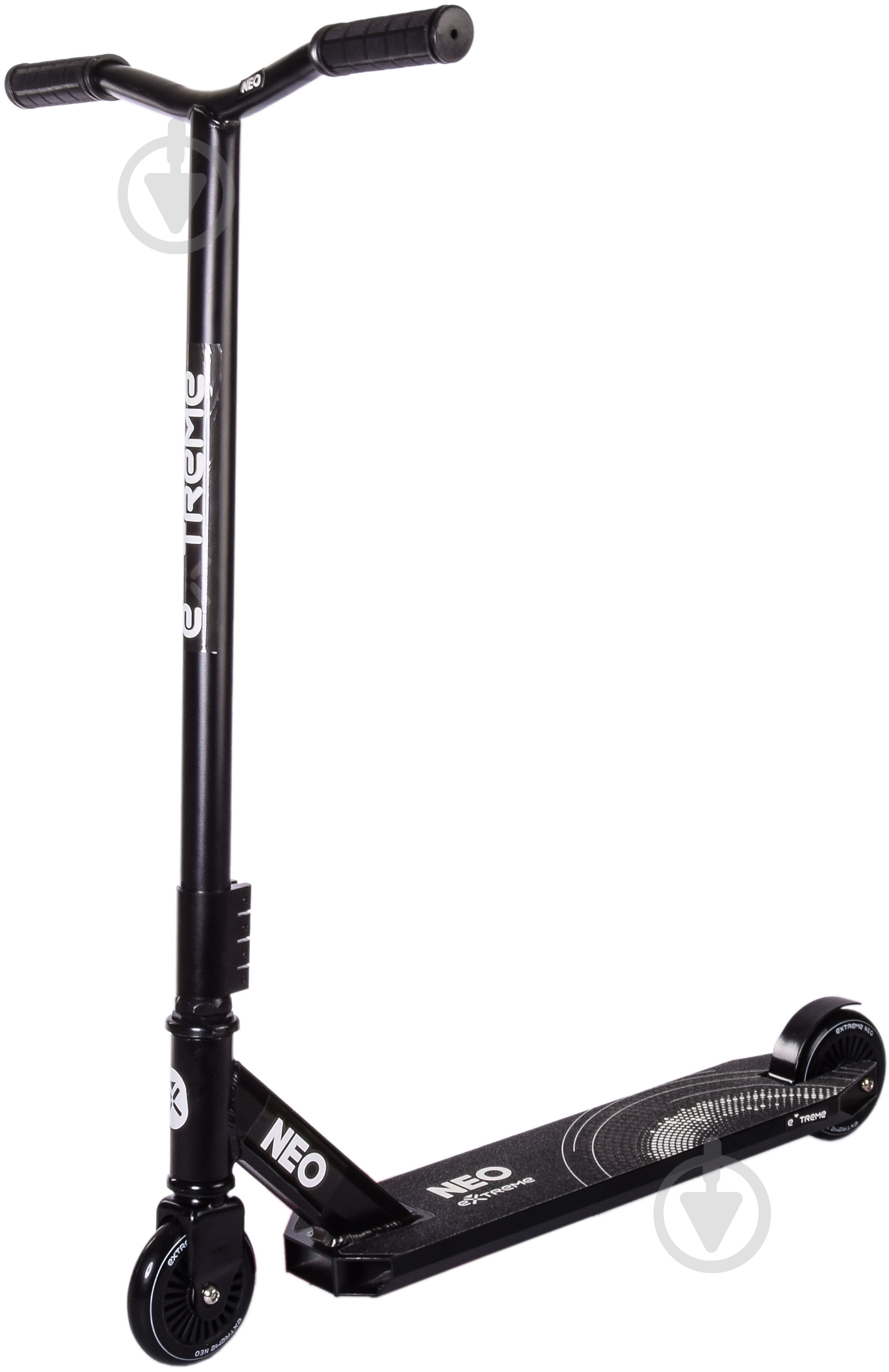 Самокат Extreme Motion трюковый черный TR21001 BLACK - фото 1