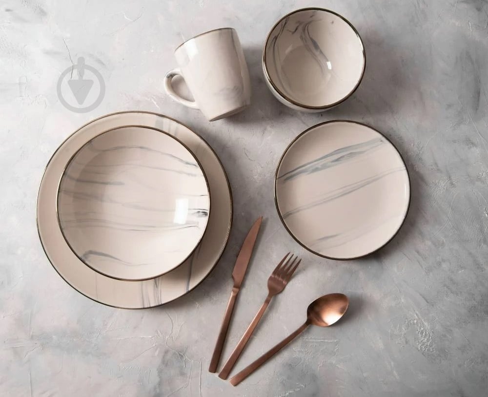 Блюдо овальне Limited Edition Marble 25 x 13 см (CG-021-6) - фото 2