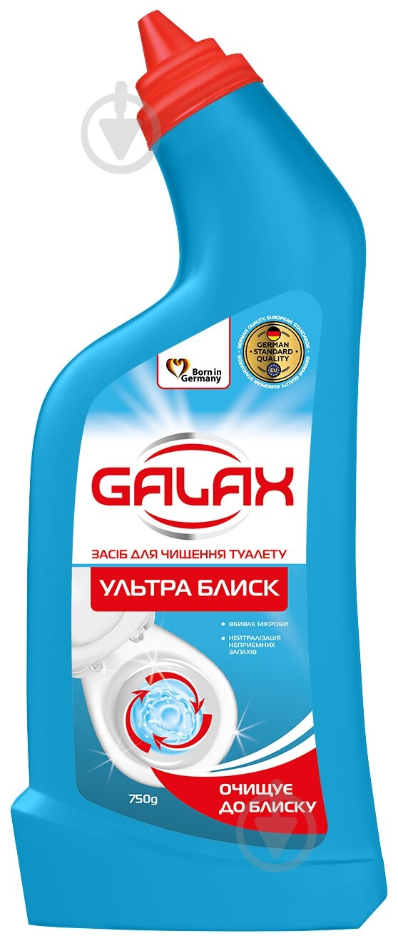 Средство для унитаза Galax das PowerClean Ультра блеск 145376 - фото 1 Средство для унитаза Galax das PowerClean Ультра блеск 145376 - фото 1