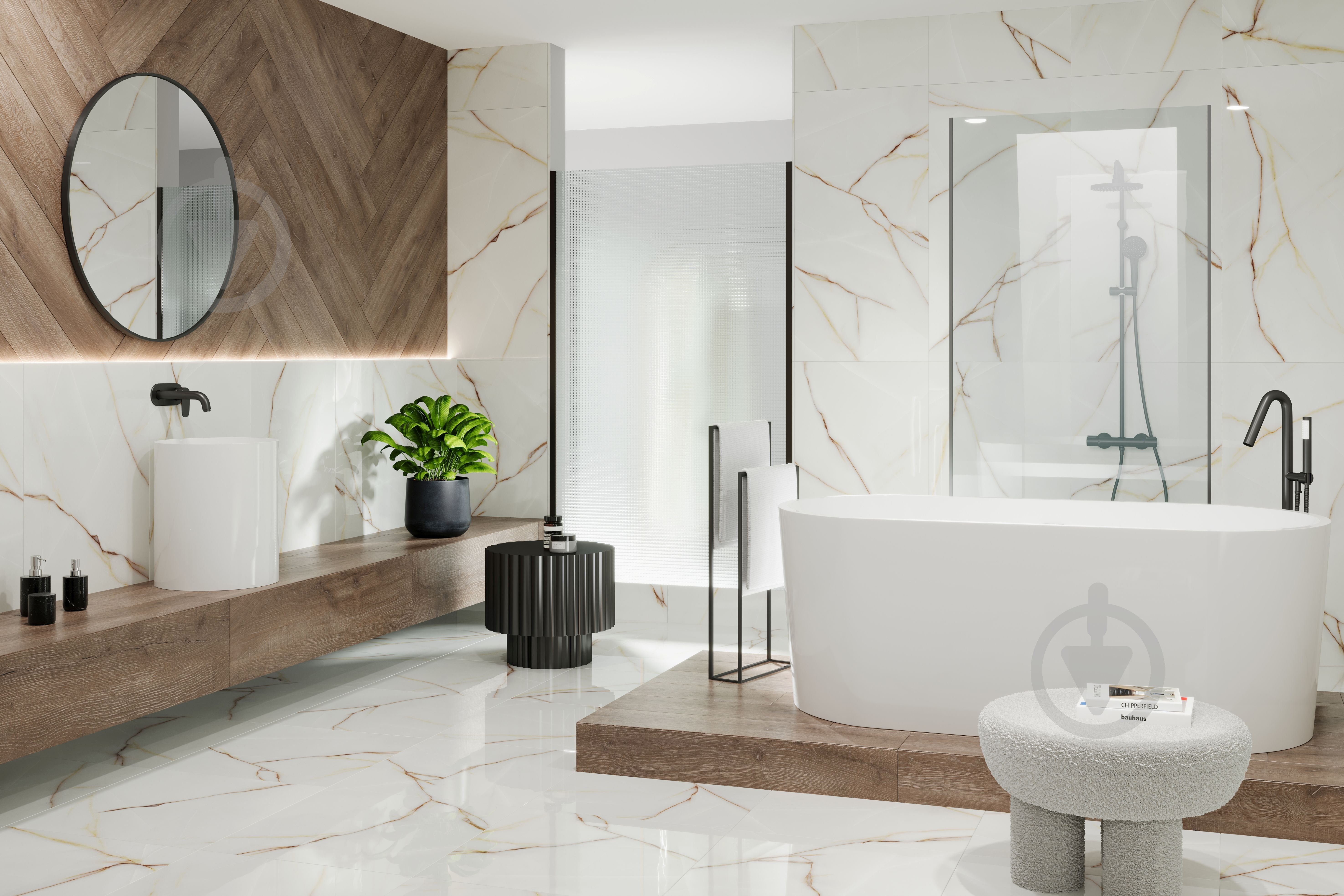 ᐉ Плитка Allore Group Cristalina White F P R Somat 60х120 см