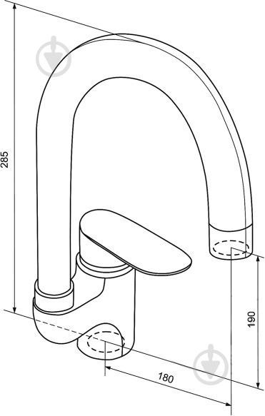 Смеситель для кухни Tango Sens-05 - фото 5 Смеситель для кухни Tango Sens-05 - фото 5