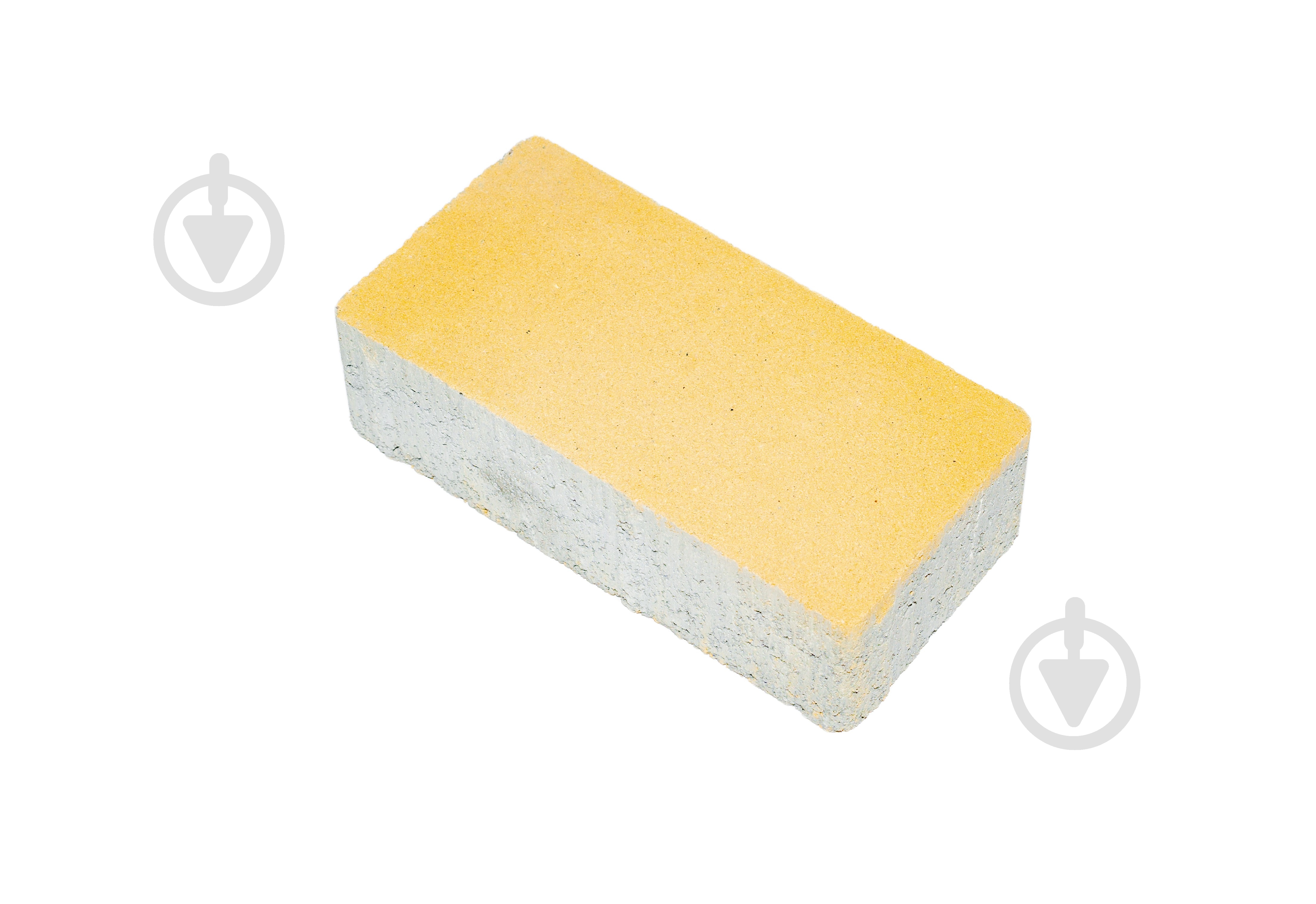 Бруківка ALDI Кирпич БФ 60 100х200 М-500 жовтий 100x200 мм жовтий - фото 1