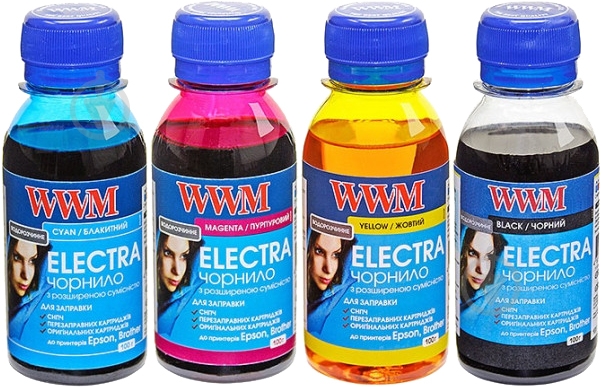 Комплект чернил WWM Universal Electra Epson Stylus (ELECTR.SET42) - фото 1