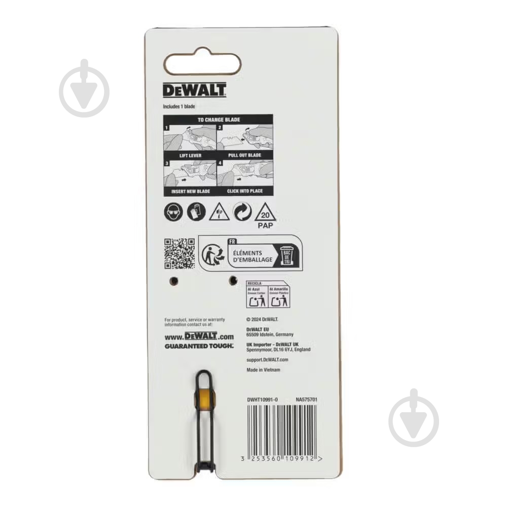 Нож с лезвиями DeWalt DWHT10991-0 - фото 9 Нож с лезвиями DeWalt DWHT10991-0 - фото 9