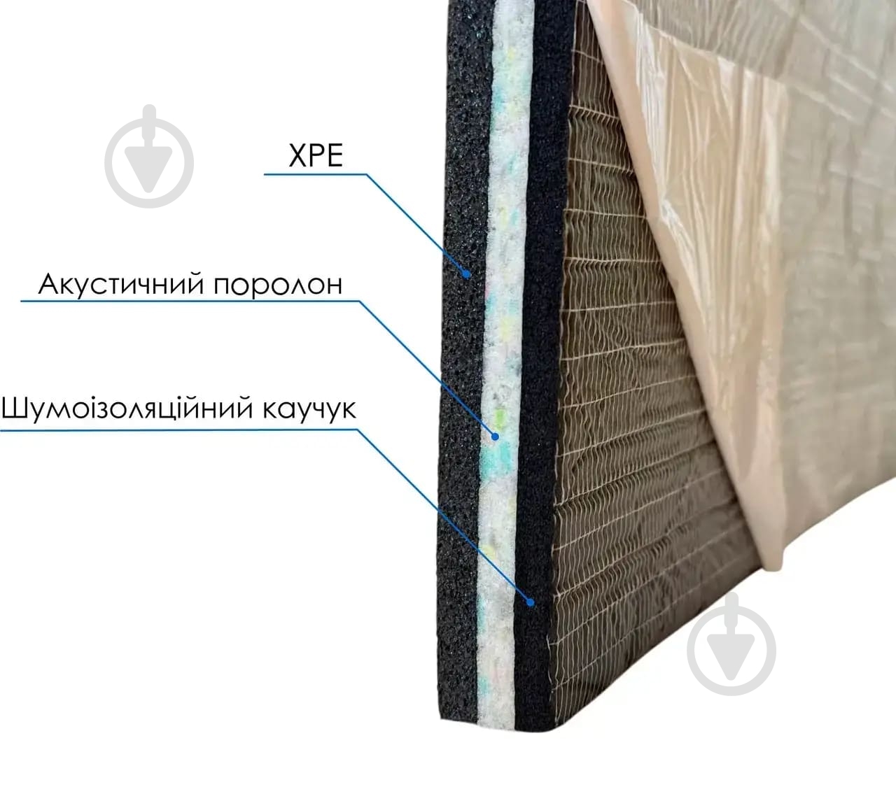 Сендвіч-панель акустична ODE BlockSound Lite 1x0,4 м 39 мм - фото 2 Сендвіч-панель акустична ODE BlockSound Lite 1x0,4 м 39 мм - фото 2