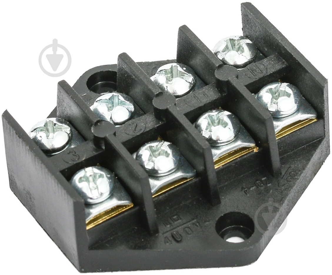 Колодка клемна Simet ZPT 4х10,0 кв.мм чорний - фото 1 Колодка клемна Simet ZPT 4х10,0 кв.мм чорний - фото 1