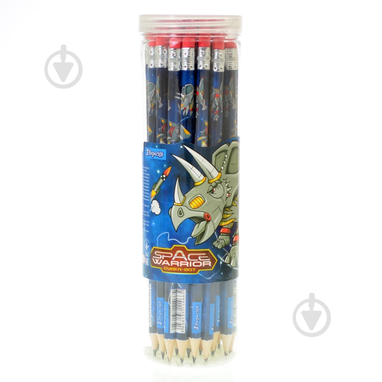 Олівець чорнографітний Space Warrior 280443 1 вересня - фото 1