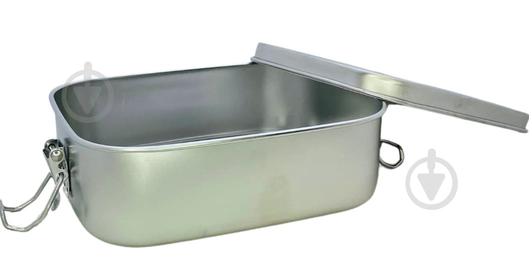 Контейнер для хранения Eurogold Steel Rectangular 900 мл - фото 1