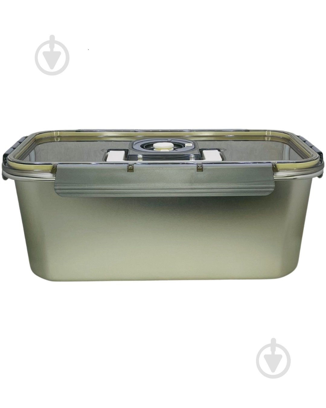 Контейнер для зберігання Eurogold Steel Rectangular 6 л - фото 3 Контейнер для зберігання Eurogold Steel Rectangular 6 л - фото 3