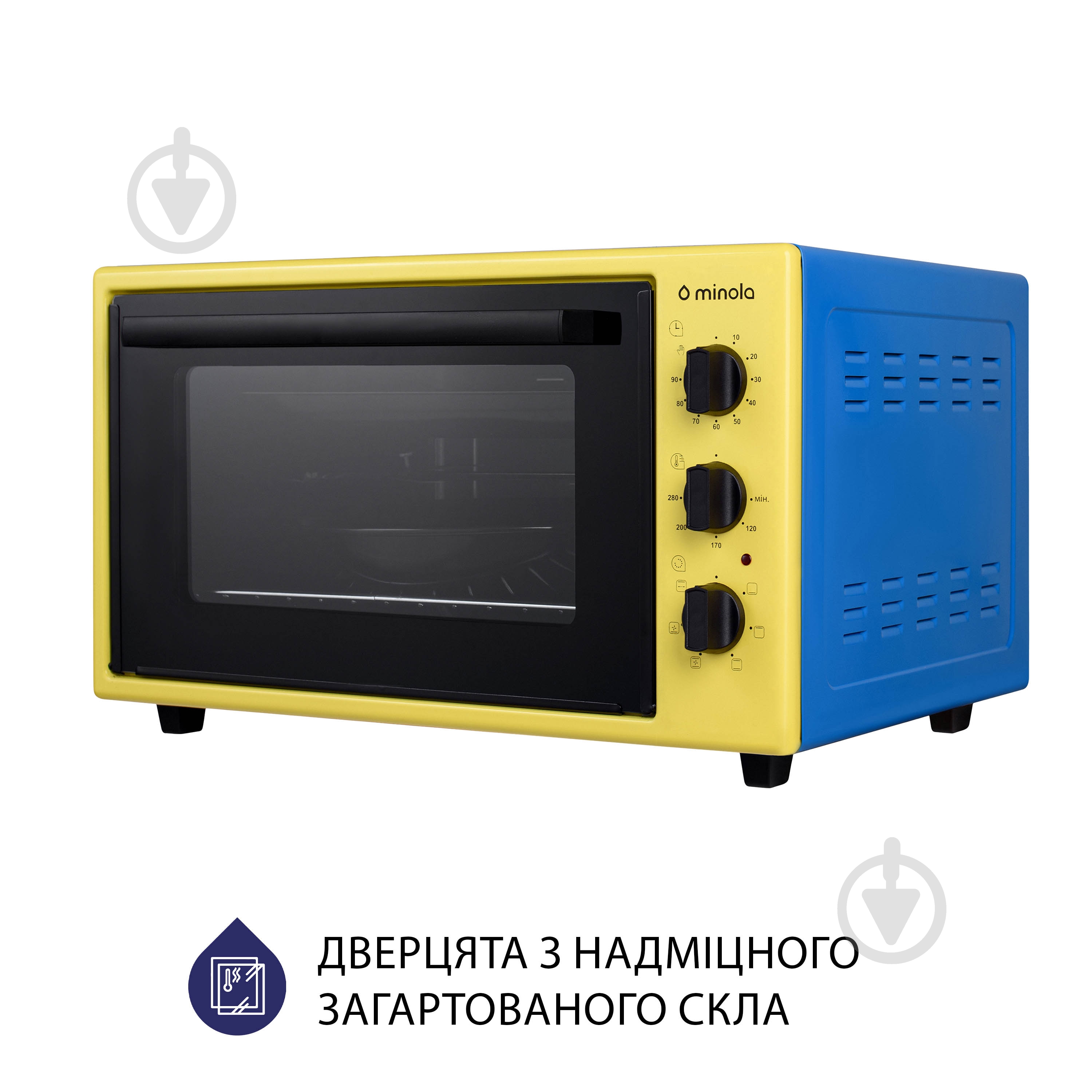 Електрична міні-піч Minola FOET 3714 UA - фото 4