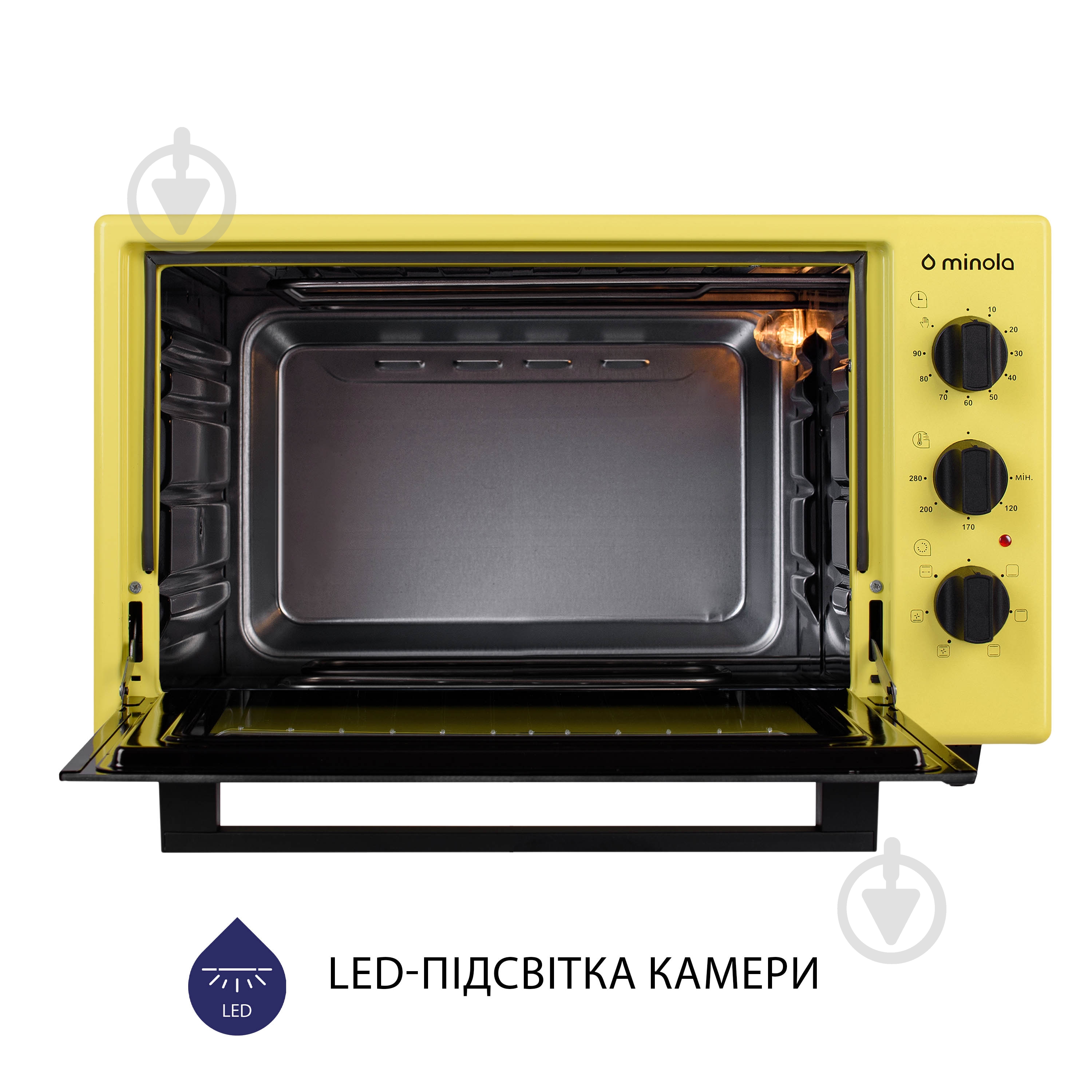Електрична міні-піч Minola FOET 3714 UA - фото 7