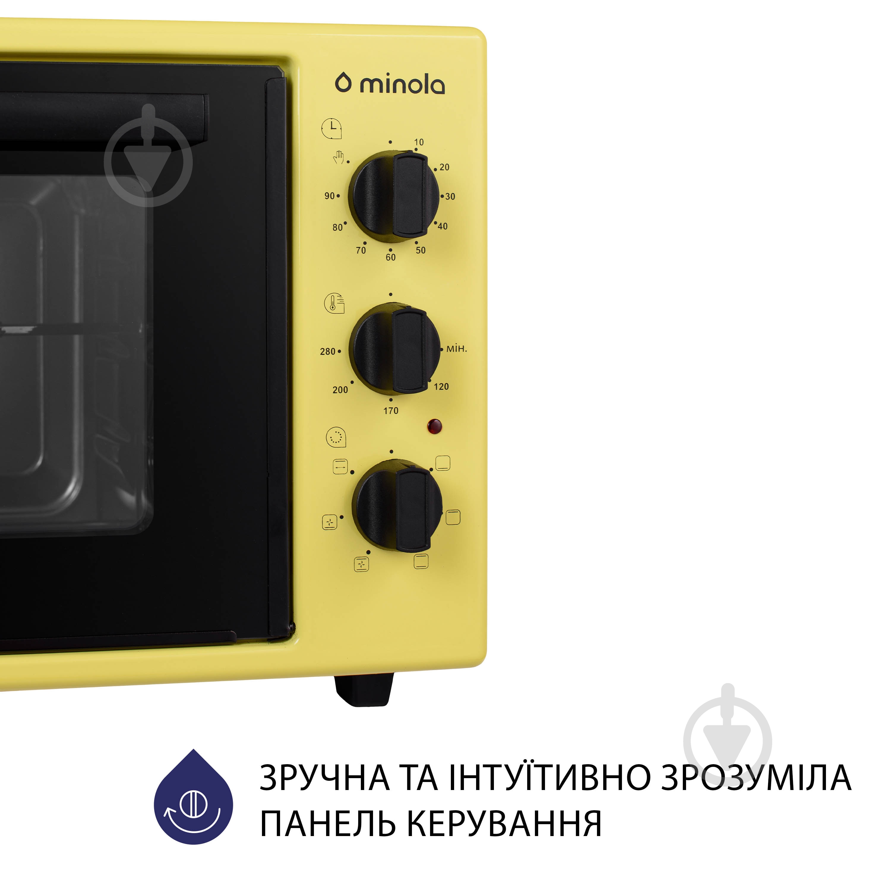 Електрична міні-піч Minola FOET 3714 UA - фото 8
