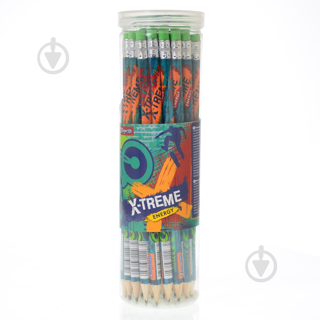 Олівець чорнографітний X-Treme 280445 1 вересня - фото 1