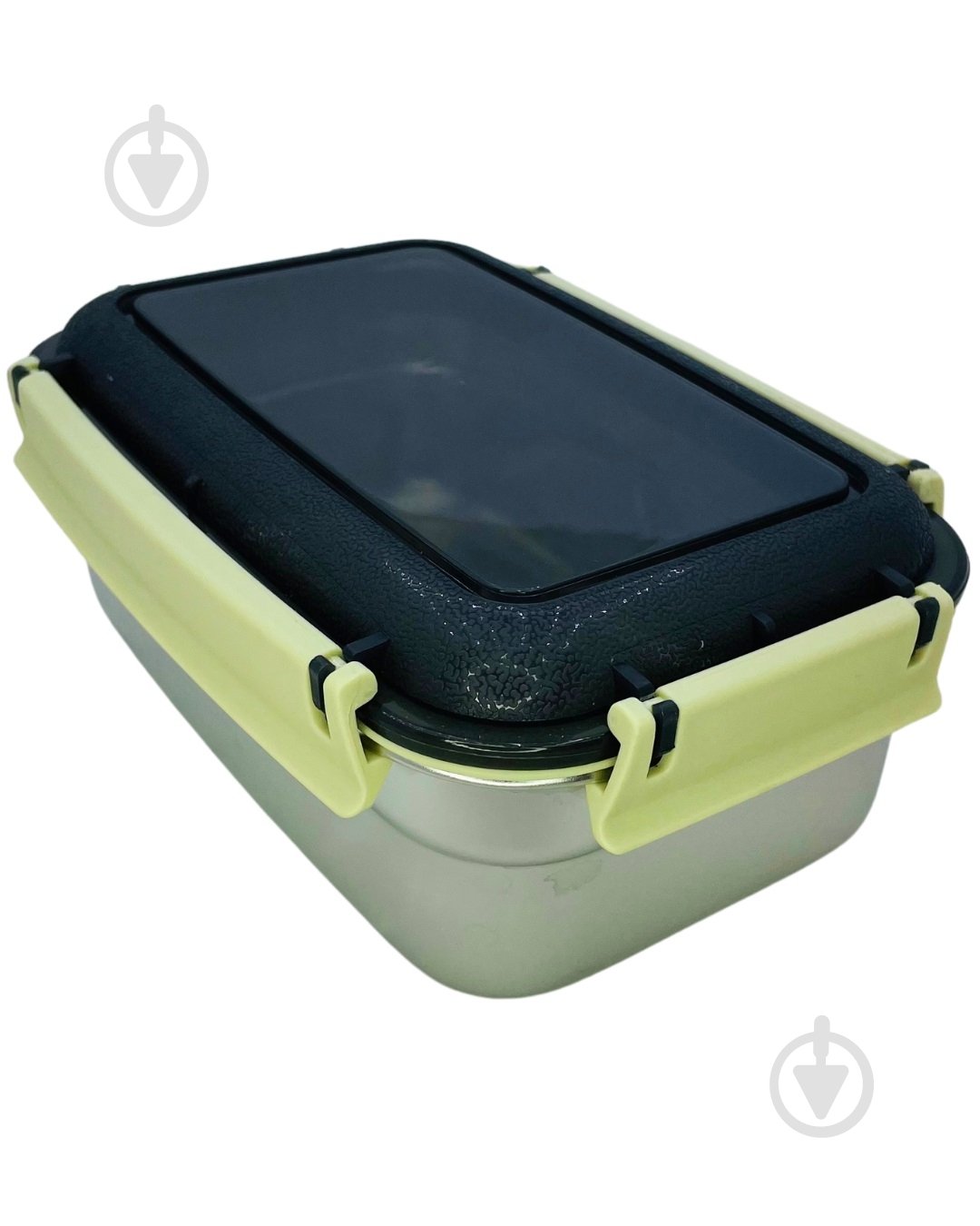 Контейнер для хранения Eurogold Steel Rectangular 1,8 л 22х15,4x9,6 см - фото 2 Контейнер для хранения Eurogold Steel Rectangular 1,8 л 22х15,4x9,6 см - фото 2