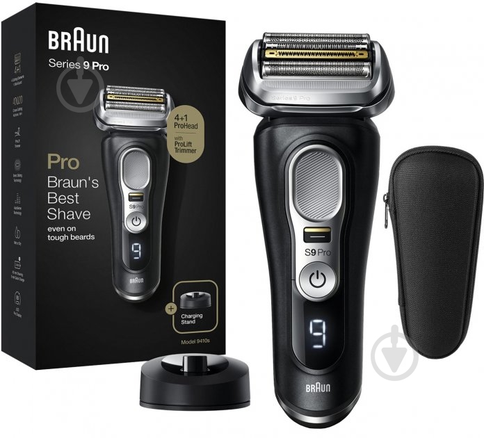 Электробритва Braun Series9 Pro 9410s black - фото 2 Электробритва Braun Series9 Pro 9410s black - фото 2
