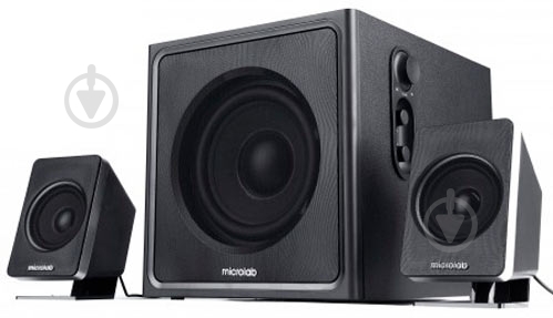Акустическая система Microlab M-800 2.1 black - фото 1