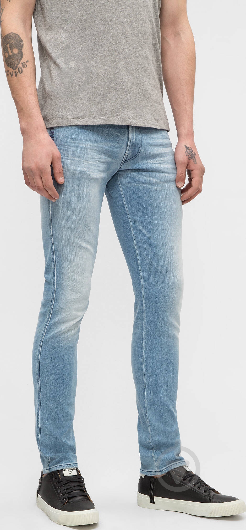 Джинсы Replay ANBASS COIN ZIP MB914K.000.69C 274-11 р. 33-32 голубой - фото 2