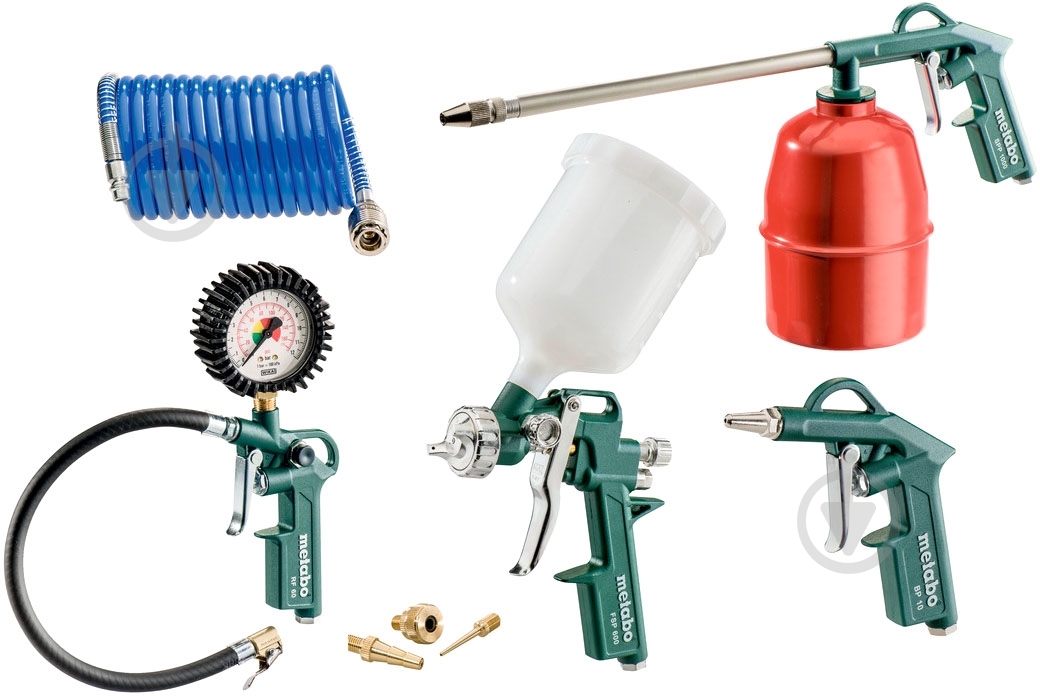Набор пневмоинструмента Metabo LPZ 7 Set 601586000 - фото 1 Набор пневмоинструмента Metabo LPZ 7 Set 601586000 - фото 1