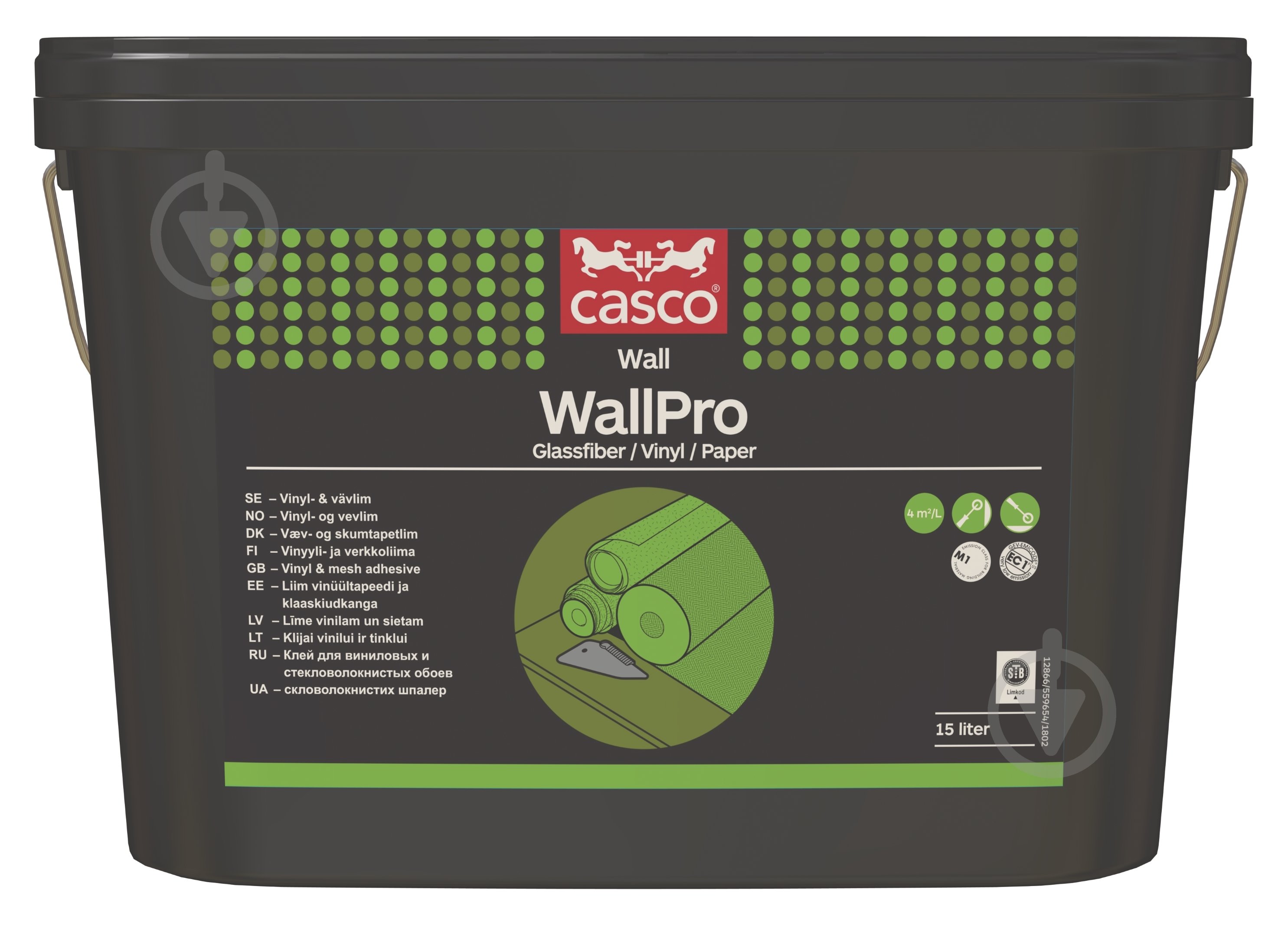 Клей для обоев Casco Wall Pro 15 л - фото 1