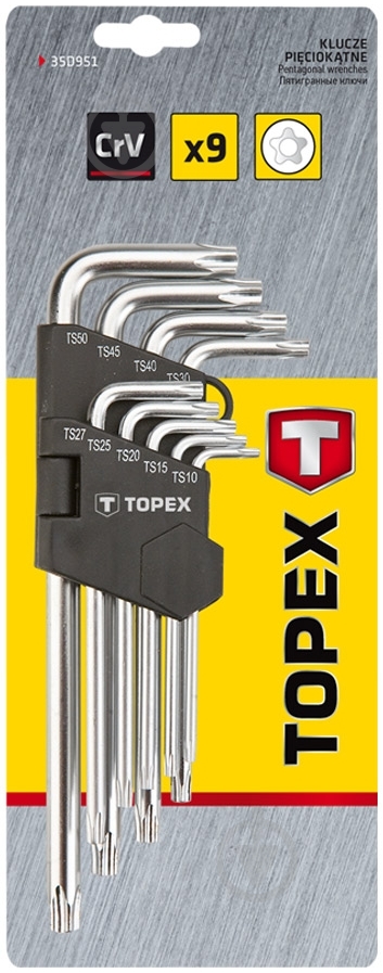 Набор ключей комбинированных Topex 35D951 - фото 2 Набор ключей комбинированных Topex 35D951 - фото 2